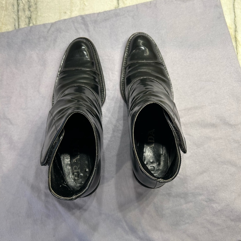 Vintage Prada ankle boots size 36.5 or Size 6 US - Picture 3 of 4